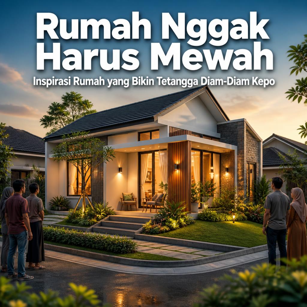 Rumah Nggak Harus Mewah: Inspirasi Rumah yang Bikin Tetangga Diam-Diam Kepo