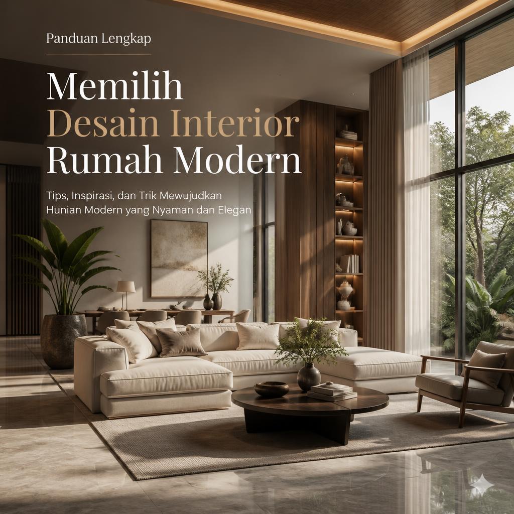 Panduan Lengkap Memilih Desain Interior Rumah Modern Ideal