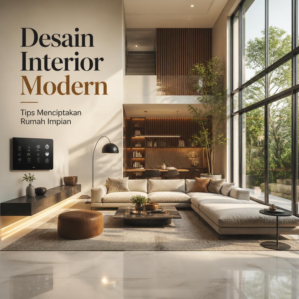 Desain Interior Modern: Tips Menciptakan Rumah Impian