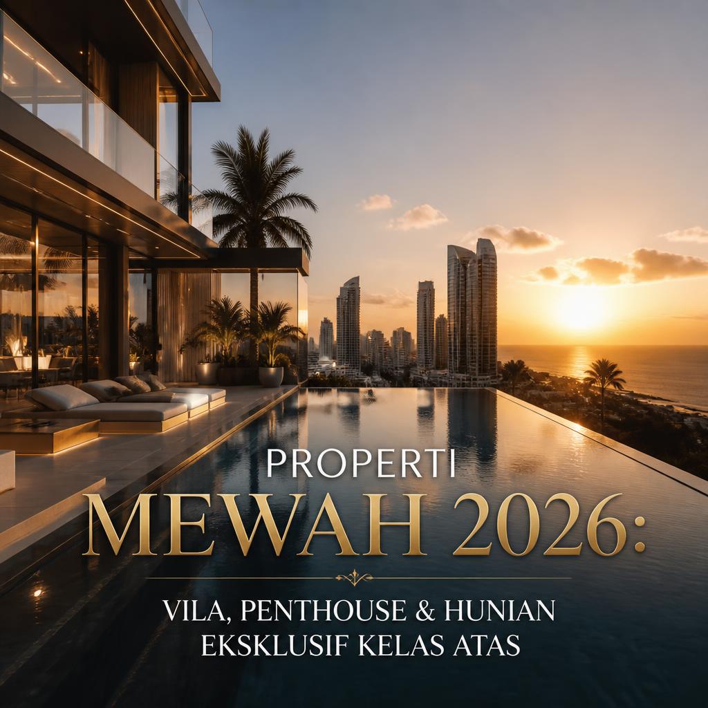 Properti Mewah Paling Dicari 2026: Vila, Penthouse, dan Hunian Eksklusif dengan Gaya Hidup Kelas Atas