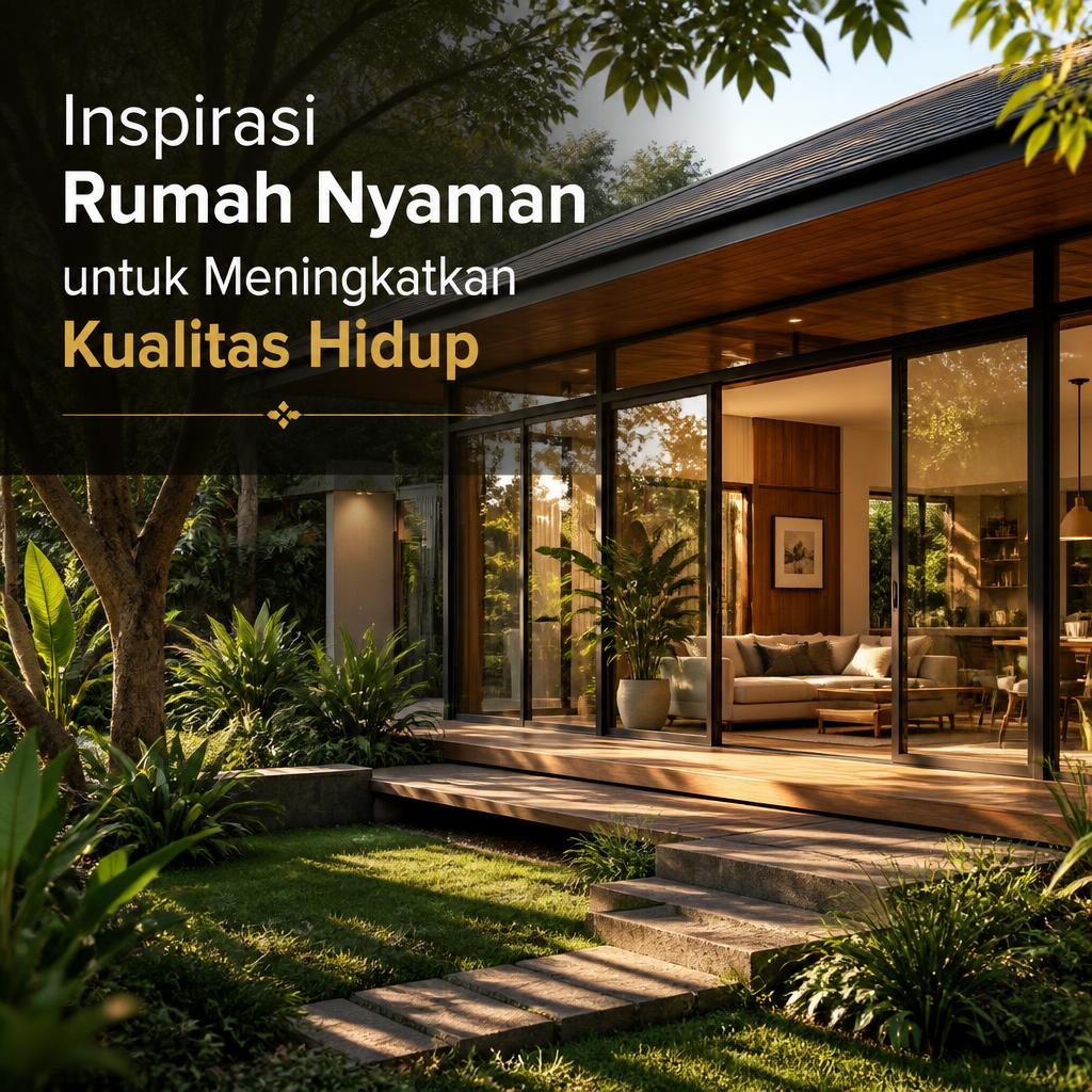 Inspirasi Rumah Nyaman untuk Meningkatkan Kualitas Hidup